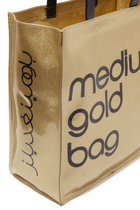 Medium Gold Tote Bag